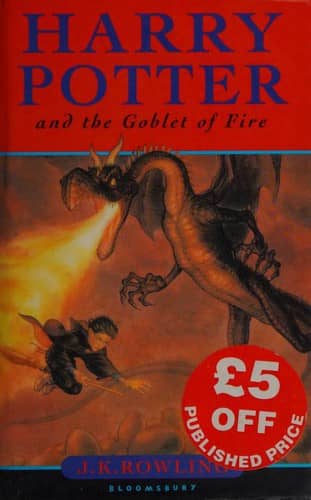 Harry Potter and the Goblet of Fire cover